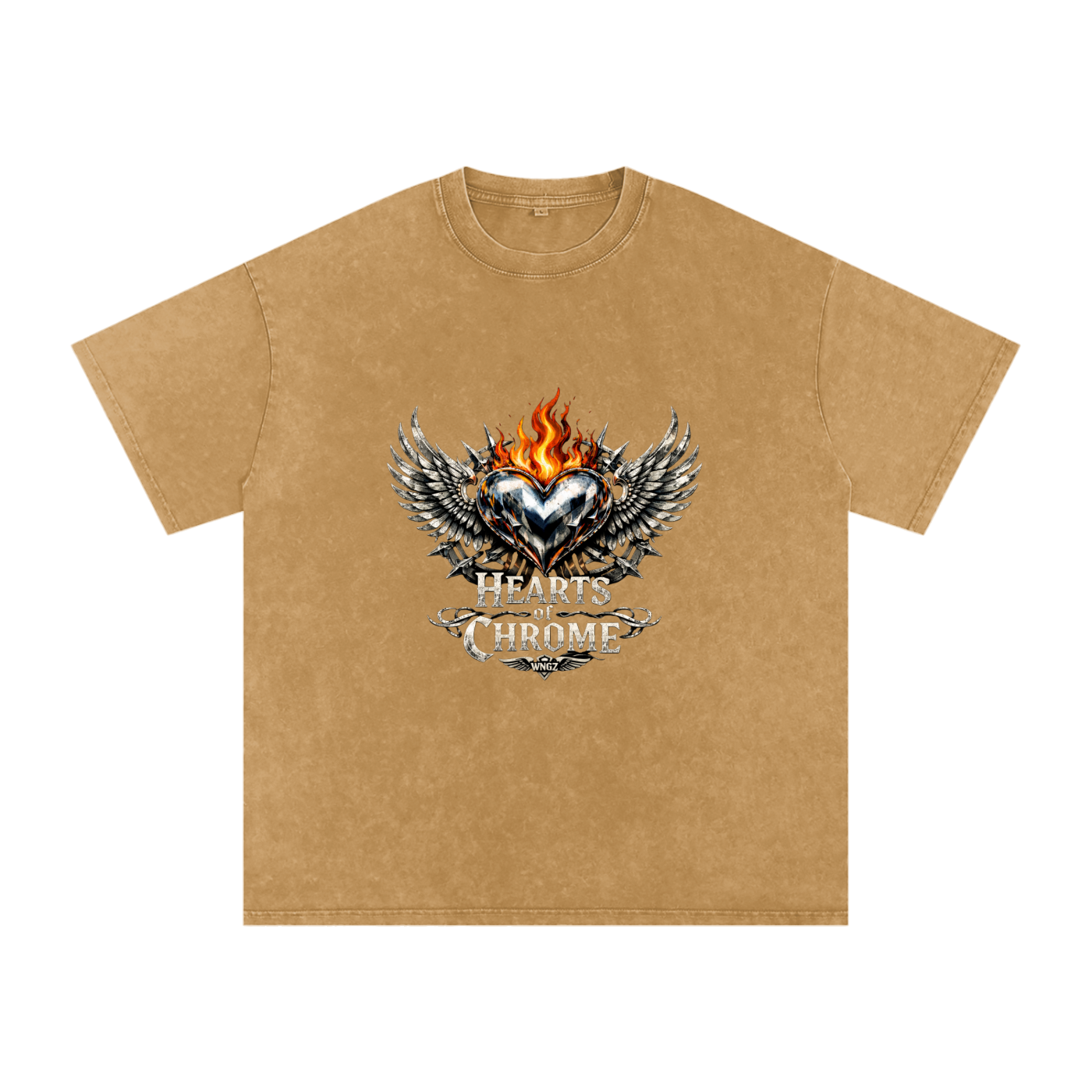 Heart of Chrome graphic t-shirt (Maxxcupid Collab)