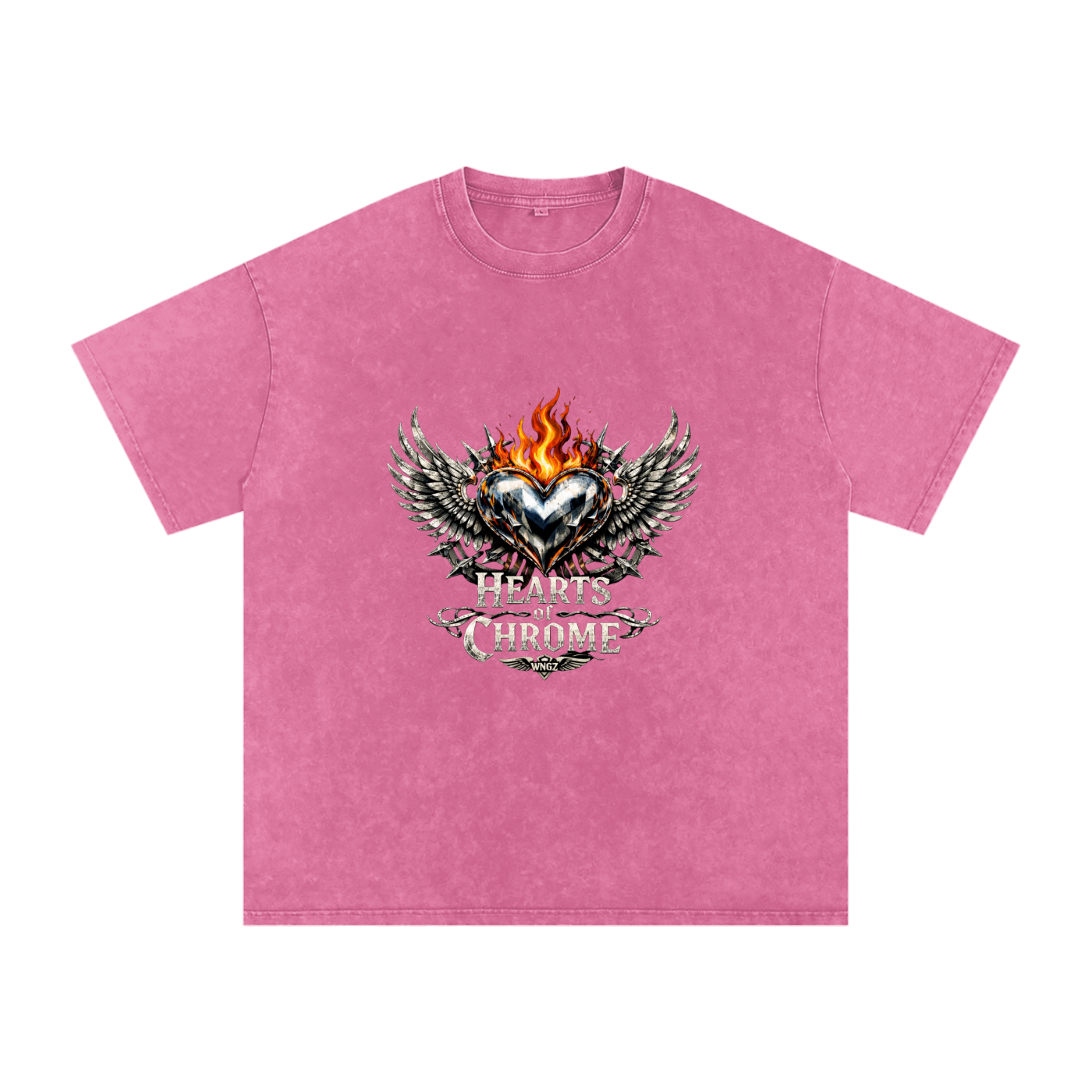 Heart of Chrome graphic t-shirt (Maxxcupid Collab)
