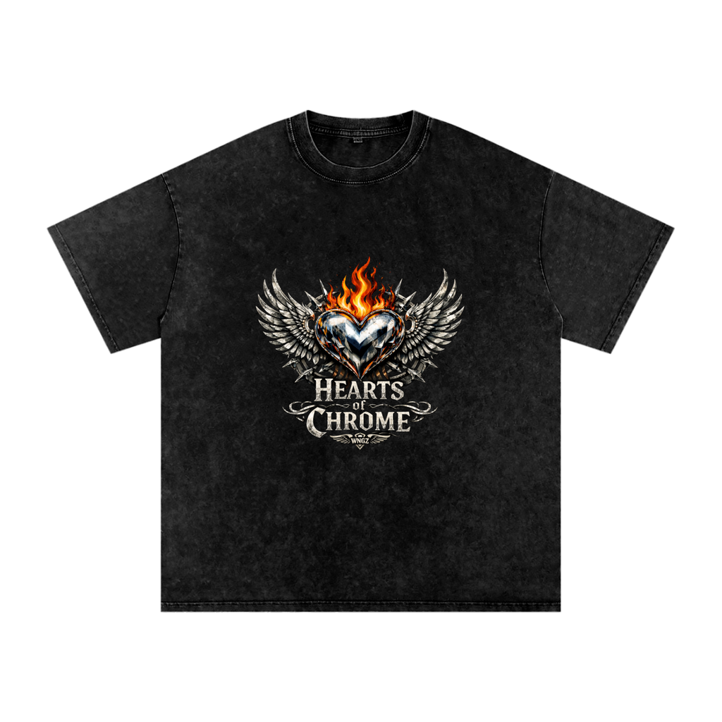 Heart of Chrome graphic t-shirt (Maxxcupid Collab)