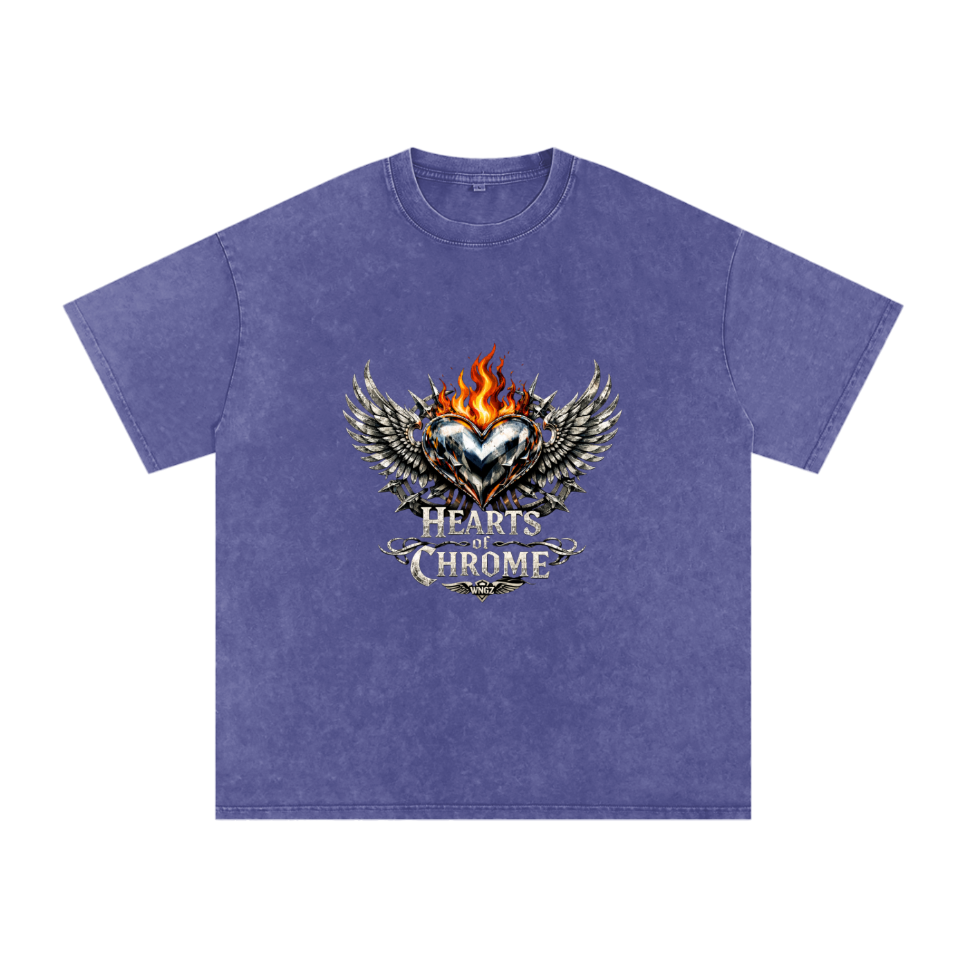 Heart of Chrome graphic t-shirt (Maxxcupid Collab)
